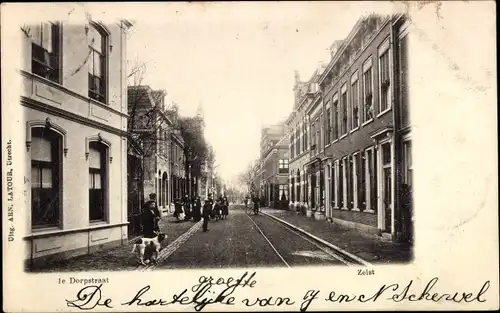 Ak Zeist Utrecht Niederlande, 1e Dorpstraat