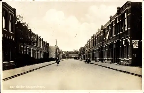 Ak Den Helder Nordholland Niederlande, Krugerstraat