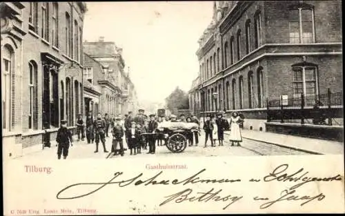 Ak Tilburg Nordbrabant Niederlande, Gasthuisstraat