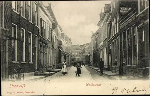 Ak Steenwijk Overijssel, Woldstraat