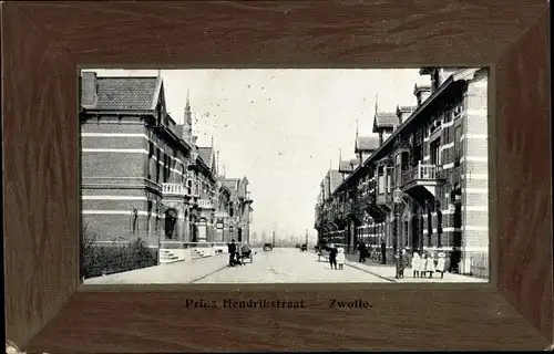 Passepartout Ak Zwolle Overijssel Niederlande, Prins Hendrikstraat