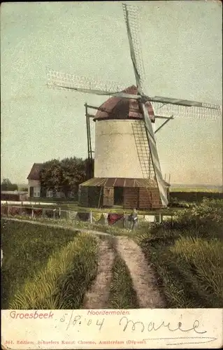 Ak Groesbeek Gelderland, Noorder-Mühle