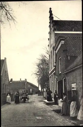 Ak Ouderkerk aan den IJssel Südholland, Dorpstraat