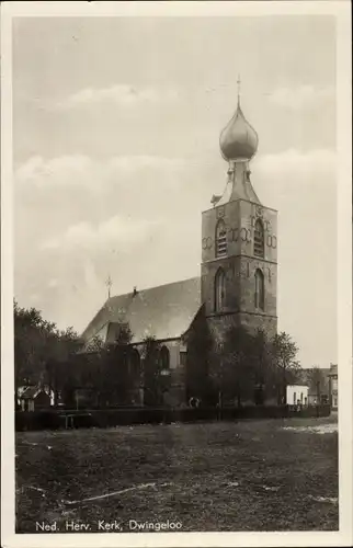 Ak Dwingeloo Drenthe Niederlande, Ned. Herv. Kerk