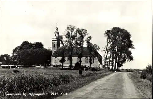 Ak Tjamsweer Appingedam Groningen Niederlande, Kirche