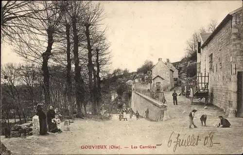 Ak Gouvieux-Oise, Les Carrieres