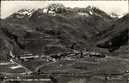 Ak Andermatt Kanton Uri, Gesamtansicht