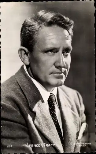 Ak Schauspieler Spencer Tracy, Portrait