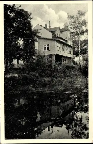 Ak Vogelsgrün Auerbach im Vogtland, Fremdenheim Zum Forsthaus