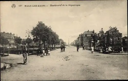 Ak Malo les Bains Nord, Boulevard de la République