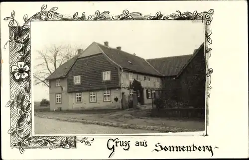 Foto Ak Sonnenberg Vechelde, Wohnhaus