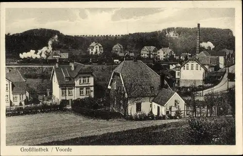 Ak Großflintbek Voorde Flintbek in Schleswig Holstein, Panorama