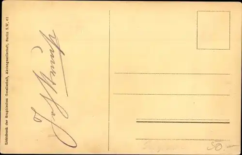 Ak Johann Strauss, Österreichischer Komponist, Sohn von Eduard Strauss, Autogramm