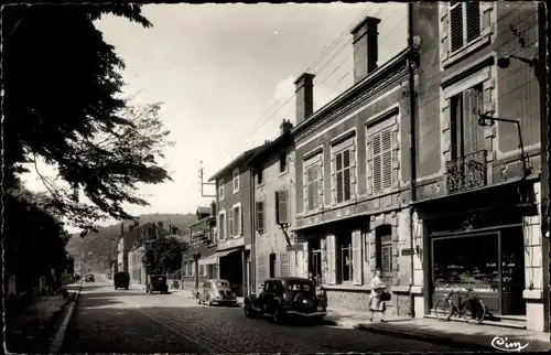 Ak Neufmaisons Meurthe et Moselle, Rue Aristide Briand