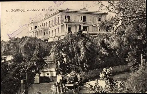 Ak Korfu Griechenland, Achilleion, der Palast