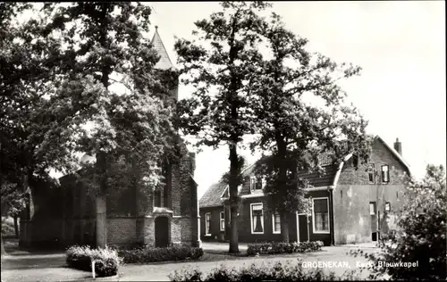 Ak Groenekan Utrecht Niederlande, Kerk Blauwkapel