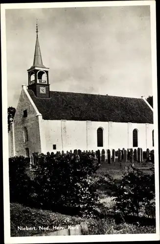 Ak Niebert Groningen Niederlande, Ned. Rev. Kirche