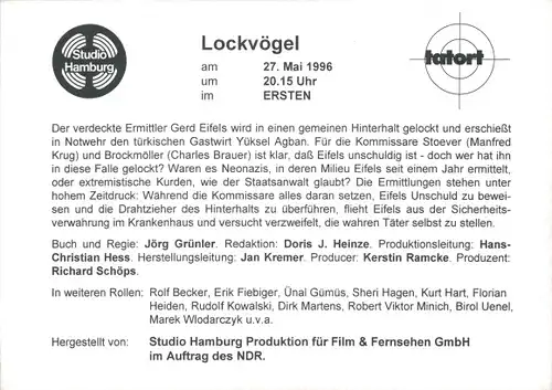 Ak Schauspieler Manfred Krug, Serie Tatort Lockvögel