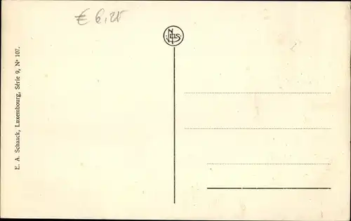 Ak Echternach Luxemburg, Tanzumzug, Musiker