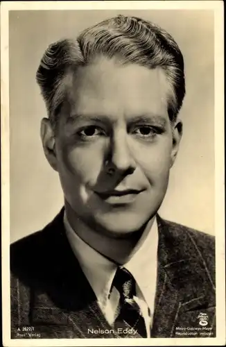 Ak Schauspieler Nelson Eddy, Ross Verlag A 2622 1