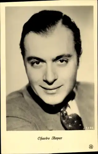 Ak Schauspieler Charles Boyer, Portrait