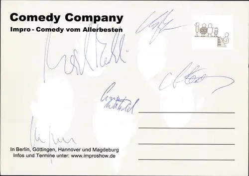 Ak Comedy Company, Logo, Autogramme