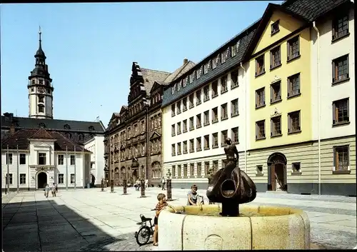 Ak Gera in Thüringen, Kornmarkt