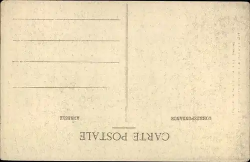 Ak Nancy Meurthe et Moselle, Bombardierung am 9.-10.9.1914, Interieur de cour pris de la Rue Jeannot