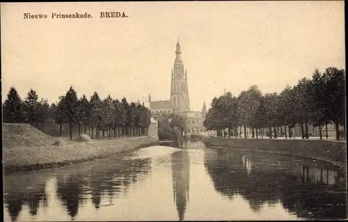 Ak Breda Nordbrabant Niederlande, Nieuwe Prinsenkade
