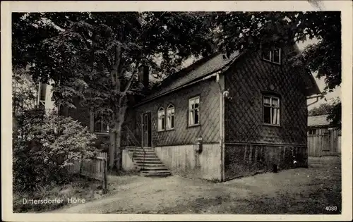 Ak Dittersdorf Amtsberg im Erzgebirge, Dittersdorfer Höhe