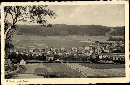 Ak Wilthen in der Oberlausitz, Waldhaus Jägerhaus, Mönchswalderberg, Panorama