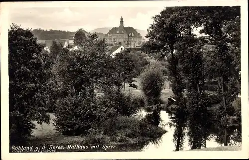 Ak Sohland an der Spree, Rathaus