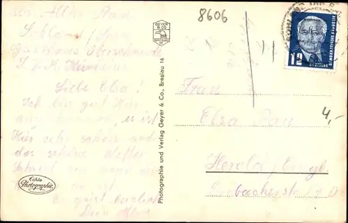 Ak Sohland an der Spree, Rathaus