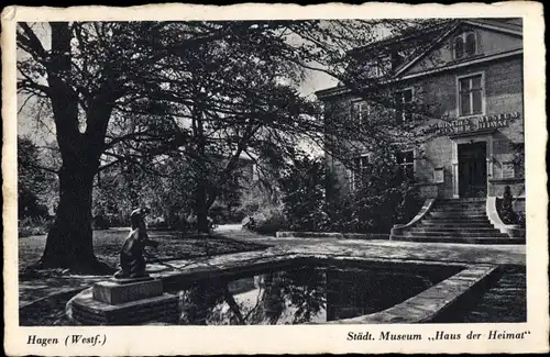 Ak Hagen in Westfalen, Städt. Museum Haus der Heimat