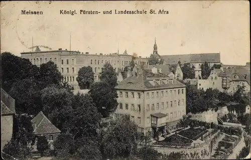 Ak Meißen an der Elbe, Königl. Fürsten- und Landeschule St.Afra