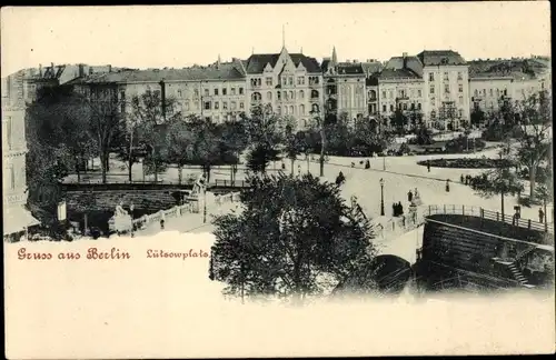 Ak Berlin Tiergarten, Lützowplatz