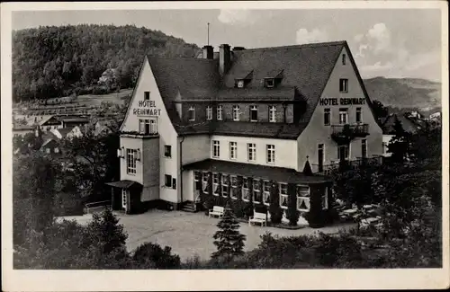 Ak Oberschlema Bad Schlema im Erzgebirge Sachsen, Hotel Reinwart