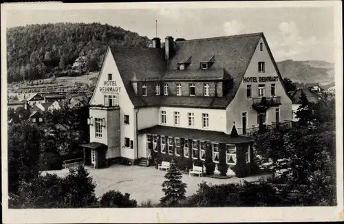 Ak Oberschlema Bad Schlema im Erzgebirge Sachsen, Hotel Reinwart