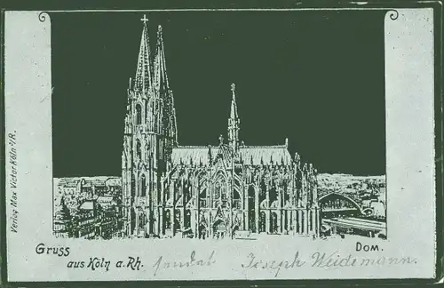Ak Köln am Rhein, Dom
