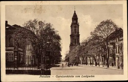 Ak Potsdam, Lustgarten, Garnisonkirche