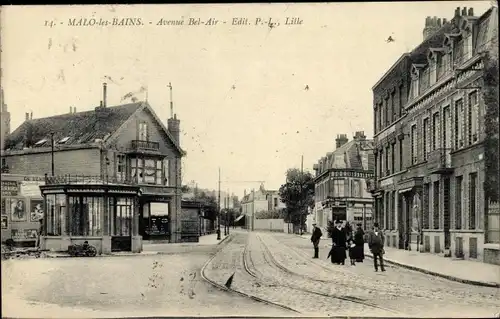 Ak Malo les Bains Nord, Avenue Bel-Air