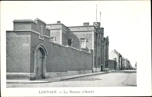 Ak Leuven Leuven Flämisch-Brabant, Maison d'Arrèt