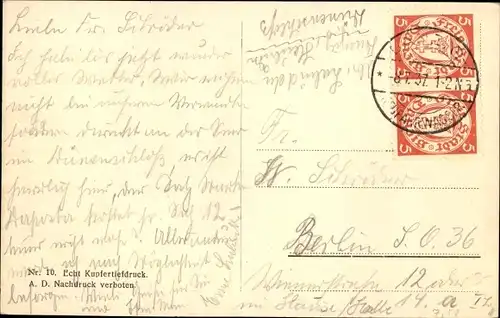 Ak Gdańsk Danzig, Lange Brücke