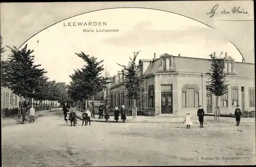 Ak Leeuwarden Friesland Niederlande, Maria Louise Straat