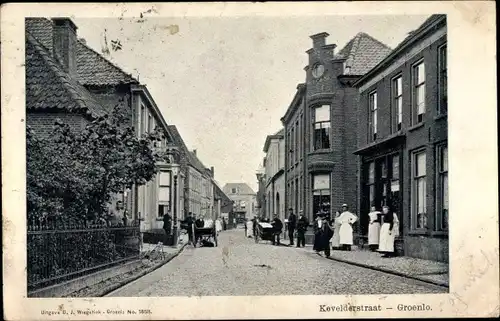 Ak Groenlo East Gelre Gelderland, Kevelderstraat