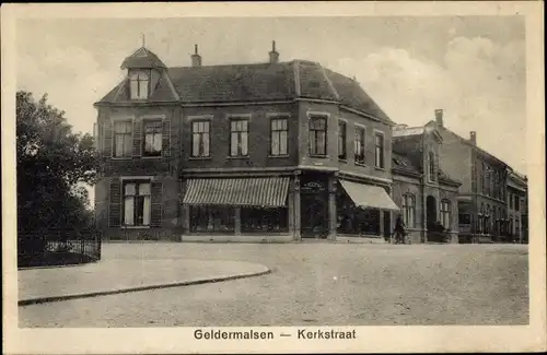 Ak Geldermalsen Gelderland, Kerkstraat