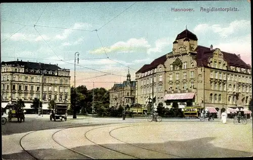 Ak Hannover in Niedersachsen, Aegidientorplatz