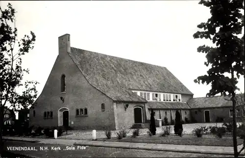 Ak Veenendaal Utrecht Niederlande, Ned. Herv. Kerk Sola Fide