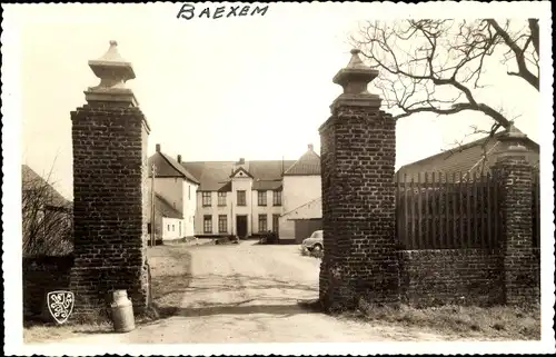 Ak Baexem Limburg Niederlande, Schloss Baexem