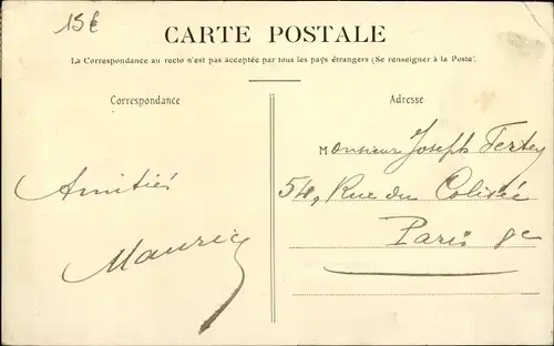 Ak Montigny Oise, Die Kirche